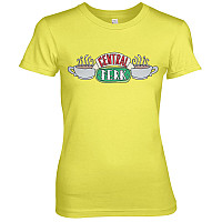Friends koszulka, Central Perk Girly Yellow, damskie