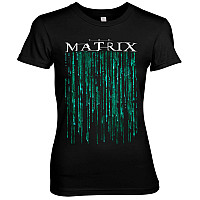 Matrix koszulka, The Matrix Girly Black, damskie