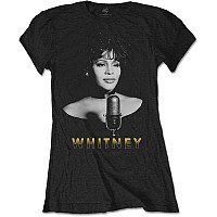 Whitney Houston koszulka, Black & White Photo Girly, damskie