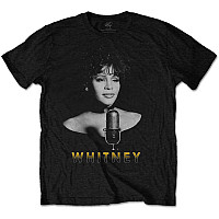 Whitney Houston koszulka, Black & White Photo, męskie