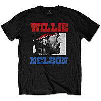 Willie Nelson koszulka, Stare Black, męskie