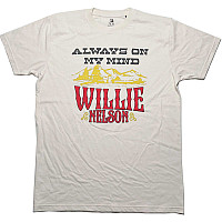 Willie Nelson koszulka, Always On My Mind Natural, męskie