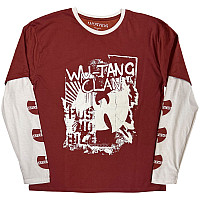Wu-Tang Clan koszulka długi rękaw, Graffiti Red & White, męskie