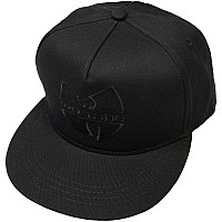 Wu-Tang Clan czapka z daszkiem snapback One Size, Black Logo Black, unisex