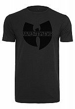 Wu-Tang Clan koszulka, Wu-Wear Black Logo Black, męskie