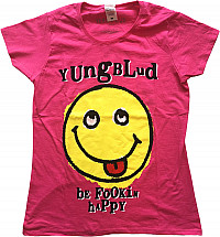 Yungblud koszulka, Raver Smile BP Pink, damskie