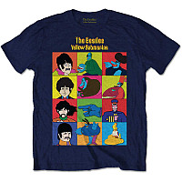 The Beatles koszulka, Submarine Characters Navy, dziecięcy
