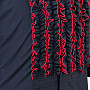 Pete Chenaski koszule, Black with Red Trim, męska