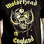 Motorhead koszulka, England Classic Gold, męskie
