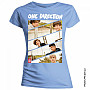 One Direction koszulka, Band Sliced Blue, damskie