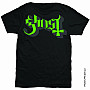 Ghost koszulka, Green/Grey Keyline Logo, męskie