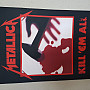 Metallica teszttylny banner 70cm x 106cm, Kill Em All