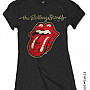 Rolling Stones koszulka, Plastered Tongue, damskie