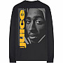 Tupac koszulka długi rękaw, Respect BAP, męskie