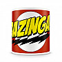 Big Bang Theory ceramiczny kubek 250ml, Bazinga Super Logo