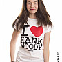 Californication koszulka, I Love Hank Moody Girly, damskie