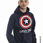 Captain America bluza, Logo Navy, męska