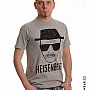 Breaking Bad koszulka, Heisenberg Sketch Grey, męskie