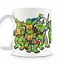 Želvy Ninja ceramiczny kubek 250ml, Turtle Power