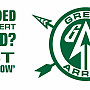 Arrow ceramiczny kubek 250ml, Just Green Arrow It