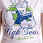 Pepek námořník koszulka, High Seas Aftershave Tonic Girly, damskie