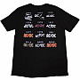 AC/DC koszulka, Logo History BP Black, męskie