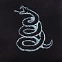 Metallica portfel 11 x 9 x 2 cm s řetízkem/ 220 g, Black Album