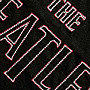 The Beatles koszulka, Drop T Logo Embroidered Eco Friendly Black, męskie