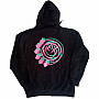 Blink 182 bluza, Double Six Arrow Smiley Zipped BP Black, męska