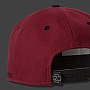 Rammstein czapka z daszkiem Snapback, Bordeaux Red & Black, unisex one size