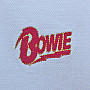 David Bowie koszulka, Flash logo Polo White, męskie