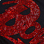 David Bowie koszulka, Logo Embellished Black, męskie
