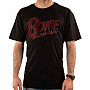 David Bowie koszulka, Logo Embellished Black, męskie