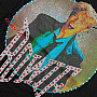 David Bowie koszulka, Vintage '83 Embellished Black, męskie