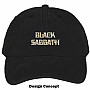Black Sabbath czapka z daszkiem, Text Logo Black