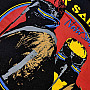 Black Sabbath koszulka, Never Say Die Ringer Black & Orange, męskie