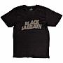 Black Sabbath koszulka, Wavy Logo Hi-Build Black, męskie