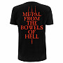 Cradle Of Filth koszulka, Bowels Of Hell (Dani Existence) BP Black, męskie