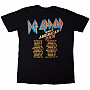 Def Leppard koszulka, North American Tour BP Black, męskie