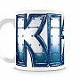 KISS ceramiczny kubek 250ml, Logo Blue
