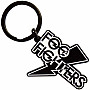 Foo Fighters kovová brelok 45 mm, Flash Logo Zinc