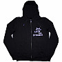 Pink Floyd bluza, DG Luck & Strange Tour Zip BP Black, męska