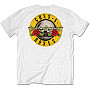 Guns N Roses koszulka, F&B Classic Logo White, męskie