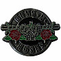 Guns N Roses kovový odznak 40mm, Silver Circle Logo