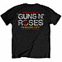 Guns N Roses koszulka, Rose Circle Paradise City BP Black, męskie