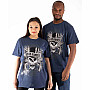 Guns N Roses koszulka, Faded Skull Blue, męskie