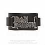 Iron Maiden kožený bransoletka, Logo