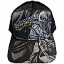 Iron Maiden czapka z daszkiem, Piece Of Mind FB Greyscale Black