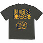 Imagine Dragons koszulka, Cutthroat Symbols BP Grey, męskie