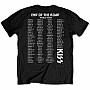 KISS koszulka, End Of The Road Tour BP Black, męskie
